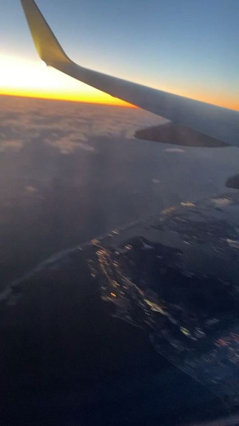 flying home