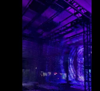 Trippy Labs Hosts a Art Gallery Inside of a Rave