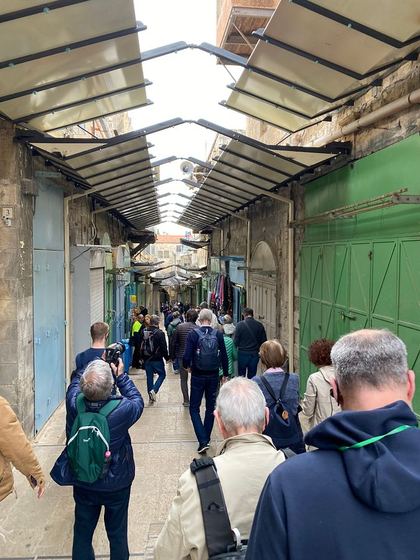 Old City Jerusalem corridors