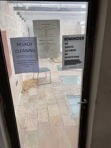 Pesach Cleaning