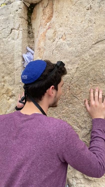 Drew at the Wall