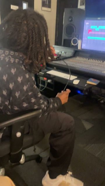 Working Out the Opening, In the Studio