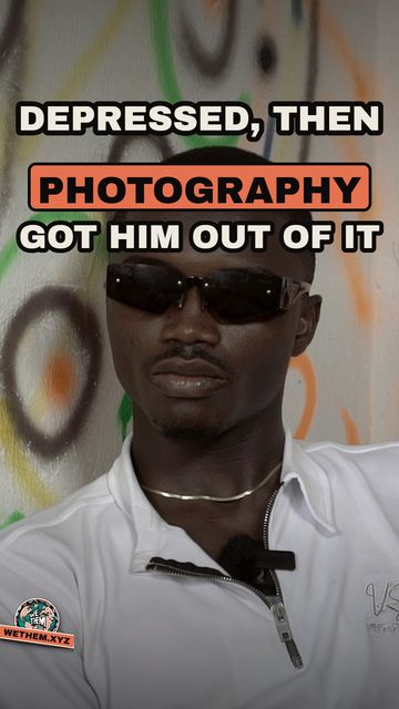 DEPRESSED, THEN PHOTOGRAPHY GOT HIM OUT OF IT
