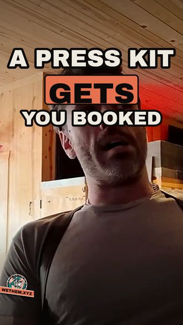 A PRESS KIT GETS YOU BOOKED