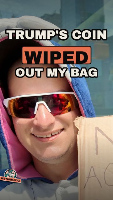 TRUMP'S COIN WIPED OUT MY BAG