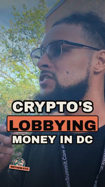 CRYPTO'S LOBBYING MONEY IN DC