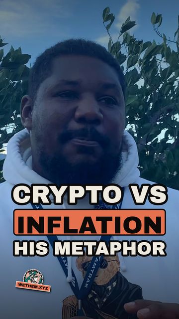 CRYPTO VS INFLATION HIS METAPHOR